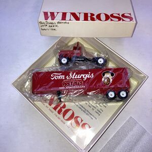 Winross Tom Sturgis Pretzels 50th Anniversary Signed Box 1/64 Tractor Trailer
